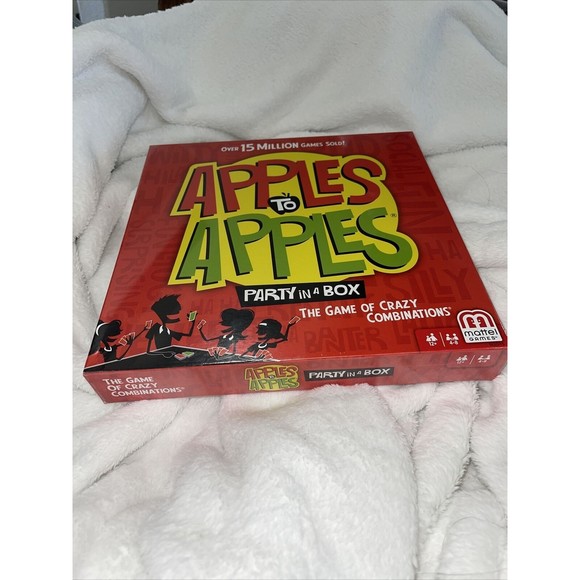 Mattel Apples to Apples To Go Party in a Box Card Game. NEW Sealed - Picture 2 of 5